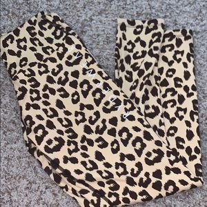 Ryderwear scrunch bum cheetah print leggings